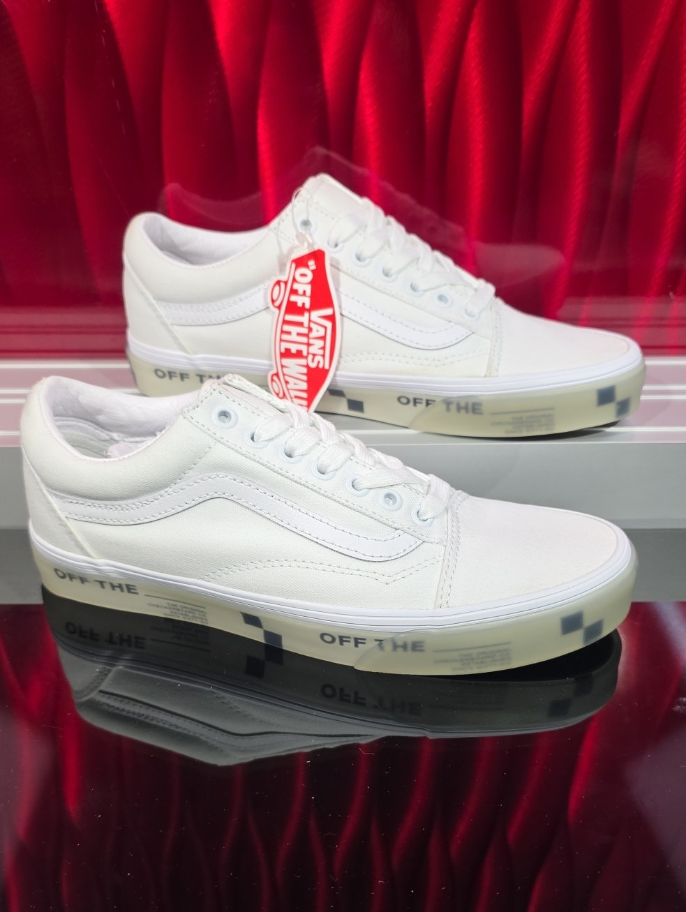 Vans Old Skool Otw Foxing True White Translucent Men's 7.0 New With Box